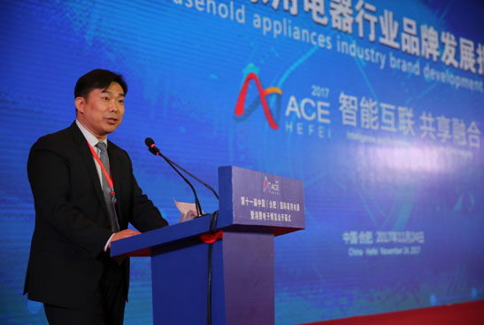 中國家用電器研究院院長劉挺出席合肥家博會開幕式 中國家用電器研究院院長劉挺出席合肥家博會開幕式